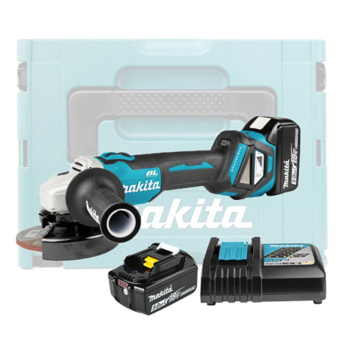 Угловая шлифмашина аккумуляторная Makita DGA511RTJ