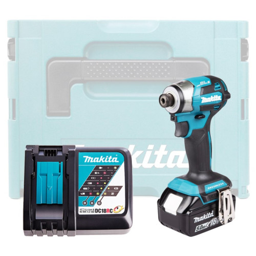 Шуруповерт ударный аккумуляторный Makita DTD173RT1J
