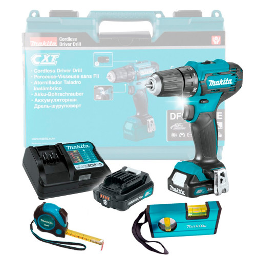 Дрель-шуруповерт аккумуляторная Makita DF333DWAEA2