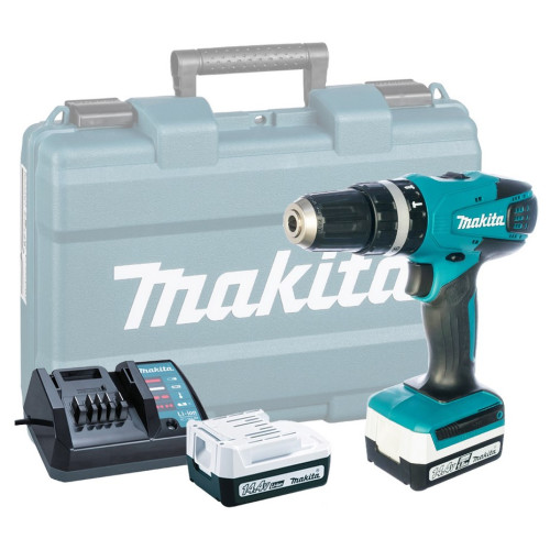 Дрель-шуруповерт ударная аккумуляторная Makita HP347DWE
