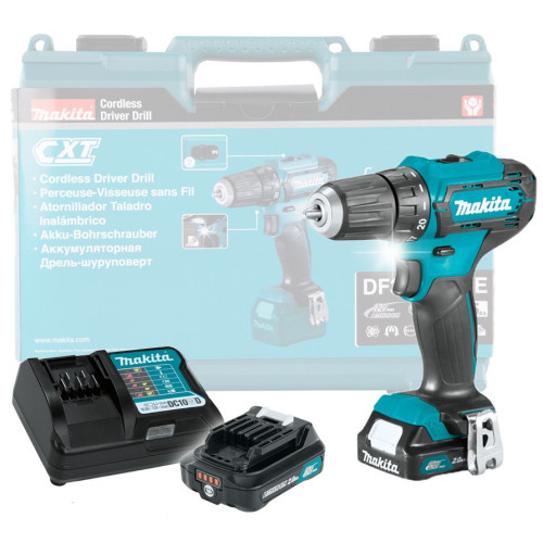 Дрель-шуруповерт аккумуляторная Makita DF333DWAE