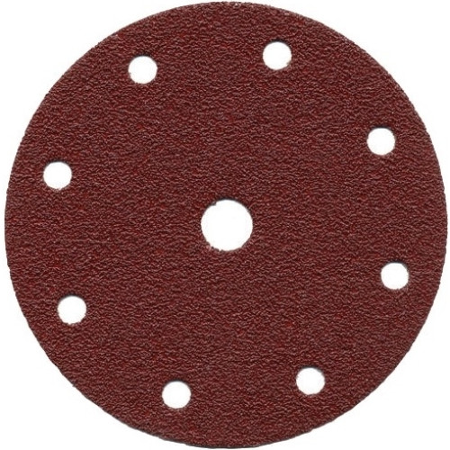 Диск шлифовальный 8 отверстий коричневый D150 мм, P100, 10 шт. Makita P-31946