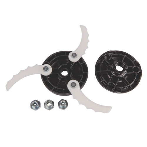 Триммерная головка с пластиковыми ножами, М8х1.25R, М8/10х1.25LH, DUR365UZ Makita 198383-1