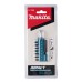 Набор насадок 25 мм Impact Black с держателем на карабине, 8 шт Makita E-11994