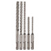 Набор буров по бетону SDS-Plus (5,6х115; 6,8,10х165) 5 шт Nemesis II Makita B-58992
