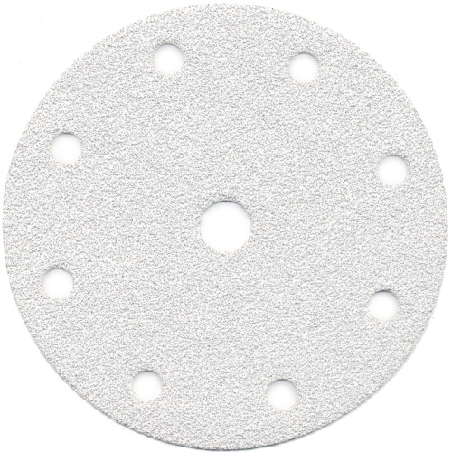 Диск шлифовальный 8 отверстий белый D150 мм, P150, 10 шт. Makita P-37889