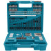 Набор сверл и насадок BASIC, 212 предметов Makita E-06270
