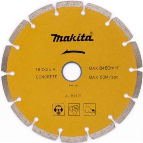 Диск алмазный по бетону 180x22.23 мм, сухая резка Makita B-28117