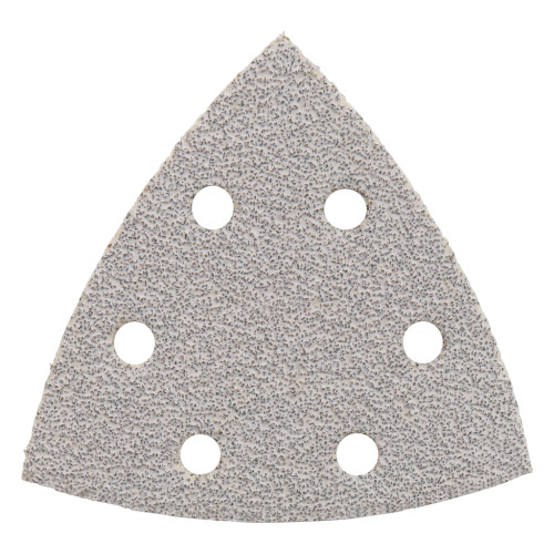 Бумага шлифовальная треугольная на липучке 94 мм, K40, белая, 10 шт. Makita P-42684