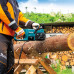 Пила цепная аккумуляторная Makita DUC407RT